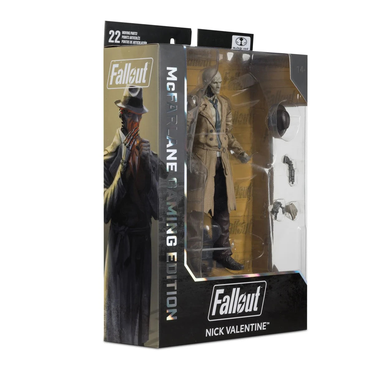 Fallout Nick Valentine Wave 2 McFarlane Gaming Edition 7-Inch Scale Action Figure - Image 8