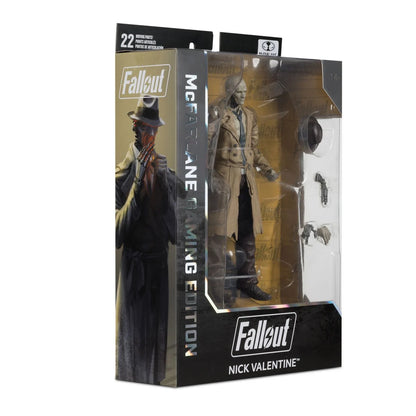 Fallout Nick Valentine Wave 2 McFarlane Gaming Edition 7-Inch Scale Action Figure - Image 8