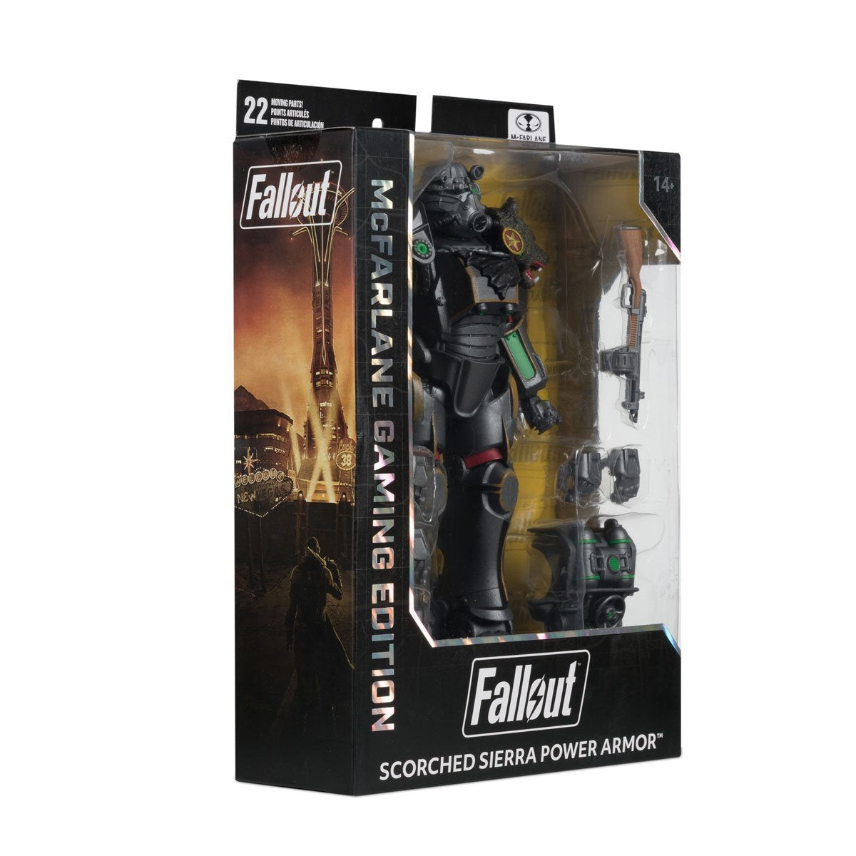 Fallout Scorched Sierra Power Armor Wave 2 McFarlane Gaming Edition 7-Inch Scale Action Figure - Image 8
