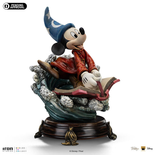 Fantasia Sorcerer Mickey 1:10 Deluxe Art Scale Limited Edition Statue - Image 2
