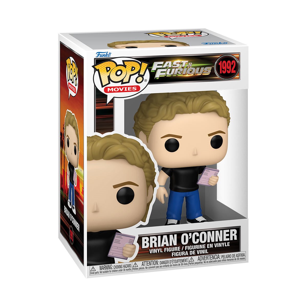 Fast & Furious Brian O'Conner Funko Pop! Vinyl Figure #1992