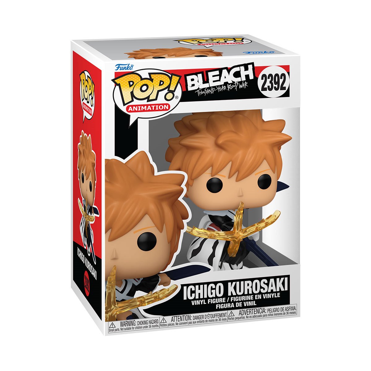 Bleach: Thousand-Year Blood War Ichigo Kurosaki Funko Pop! Vinyl Figure #2392 - Image 2