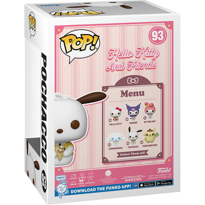 Hello Kitty and Friends Pochacco with Dessert Funko Pop! Vinyl Figure #93 - Image 3