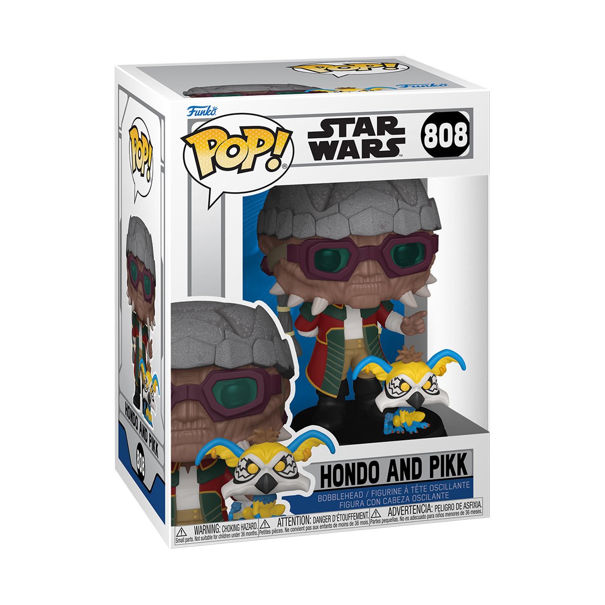 Star Wars: Clone Wars Hondo and Pikk Funko Pop! Vinyl Figure and Buddy #808 - Image 2