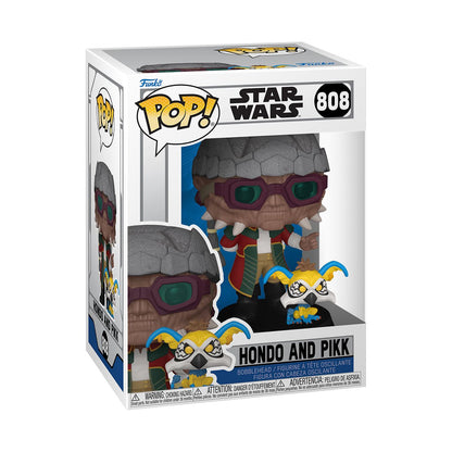 Star Wars: Clone Wars Hondo and Pikk Funko Pop! Vinyl Figure and Buddy #808 - Image 2