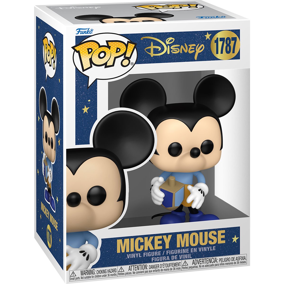 Mickey Mouse Hanukkah Dreidel Funko Pop! Vinyl Figure #1787 - Image 2