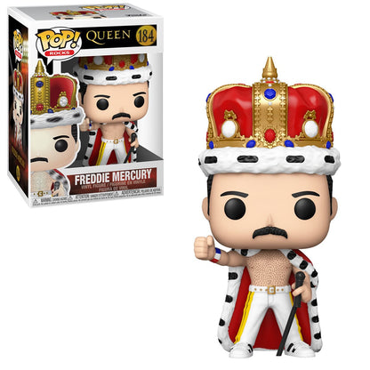 Queen Freddie Mercury King Funko Pop! Vinyl Figure #184