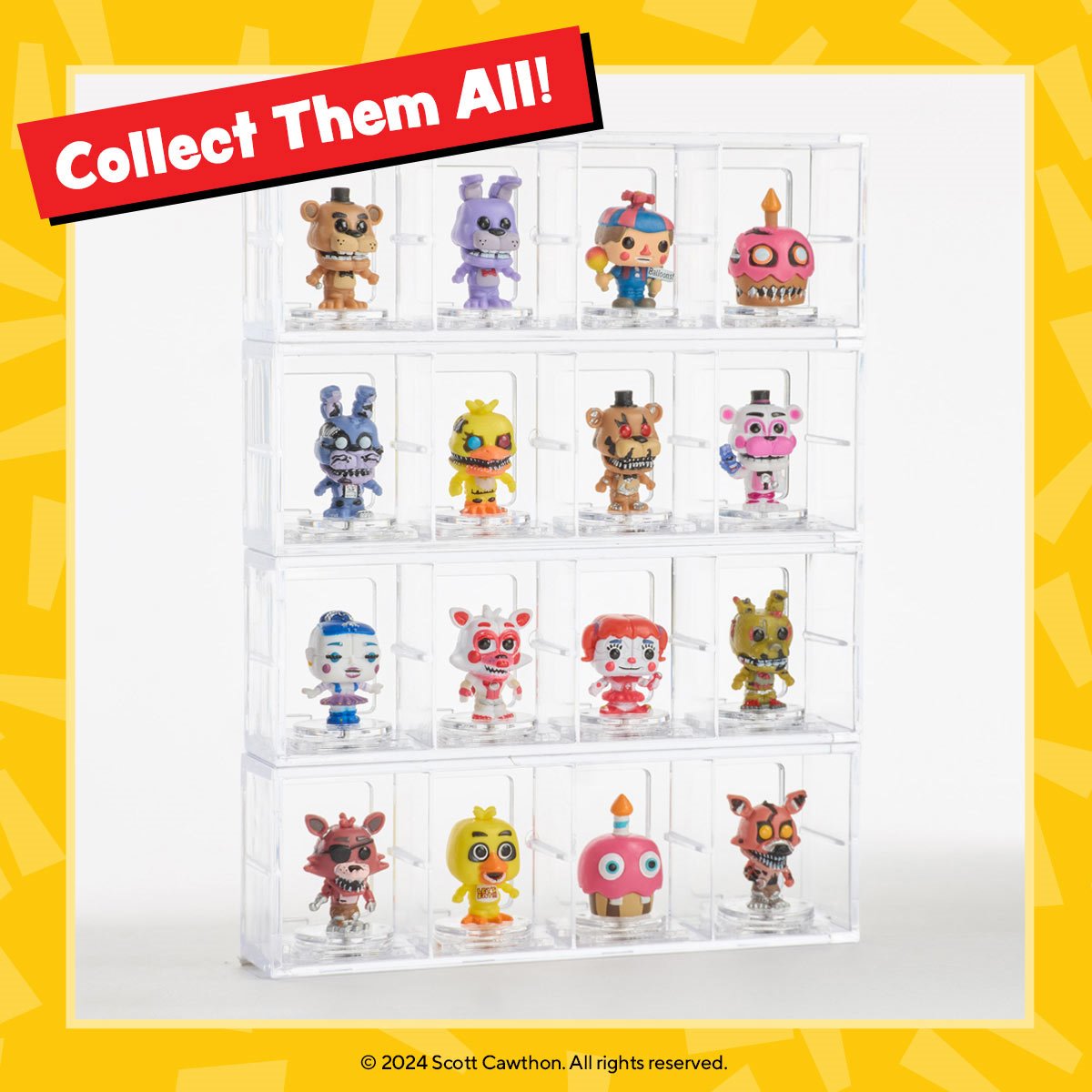 Five Nights at Freddy's Freddy Funko Bitty Pop! Mini-Figure 4-Pack - Image 6