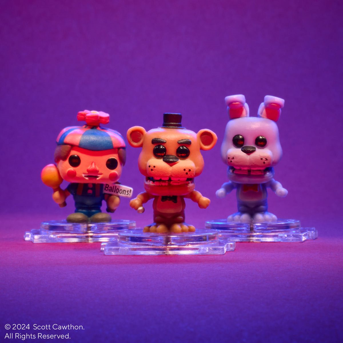 Five Nights at Freddy's Freddy Funko Bitty Pop! Mini-Figure 4-Pack - Image 7