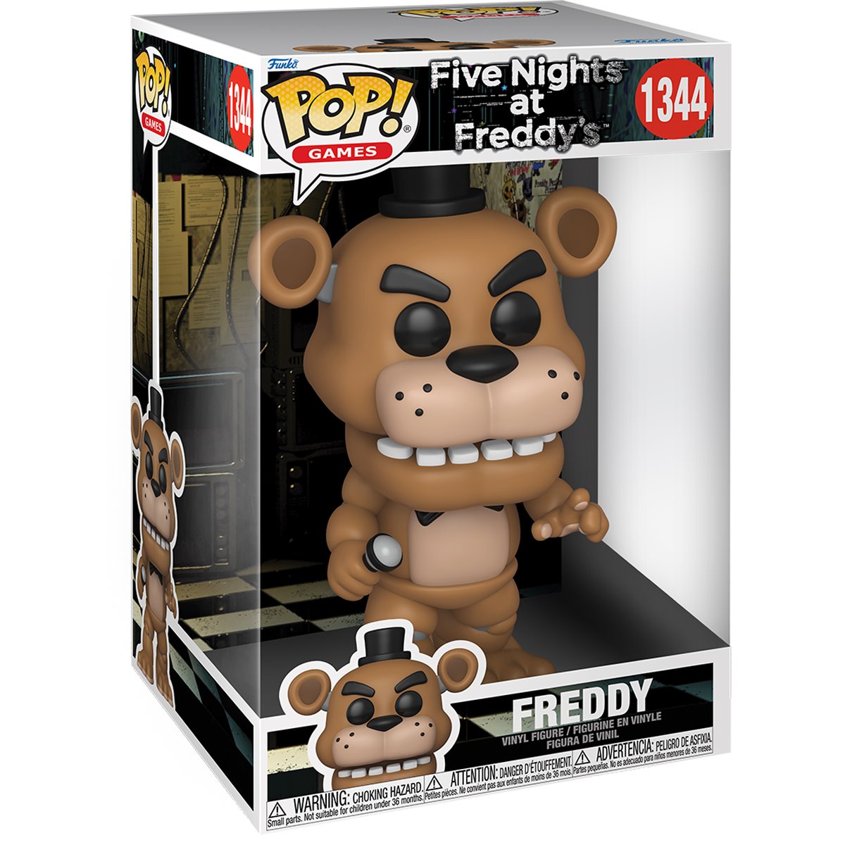 Five Nights at Freddy's Freddy Jumbo 10-Inch Funko Pop! Vinyl Figure - Image 2