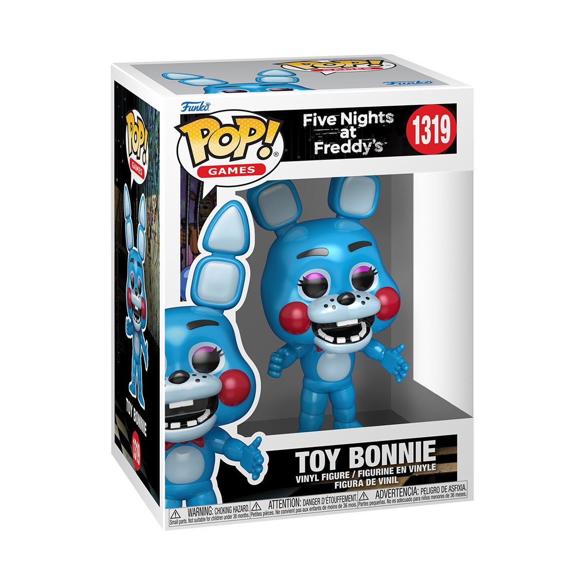 Five Nights at Freddy's Toy Bonnie Funko Pop! Vinyl Figure #1319 - Image 2