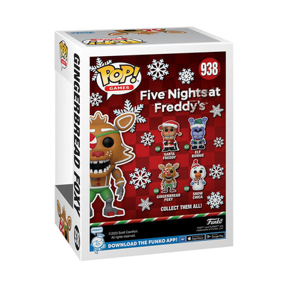 Five Nights at Freddy's Holiday Gingerbread Foxy Funko Pop! Vinyl Figure #938 - Image 3