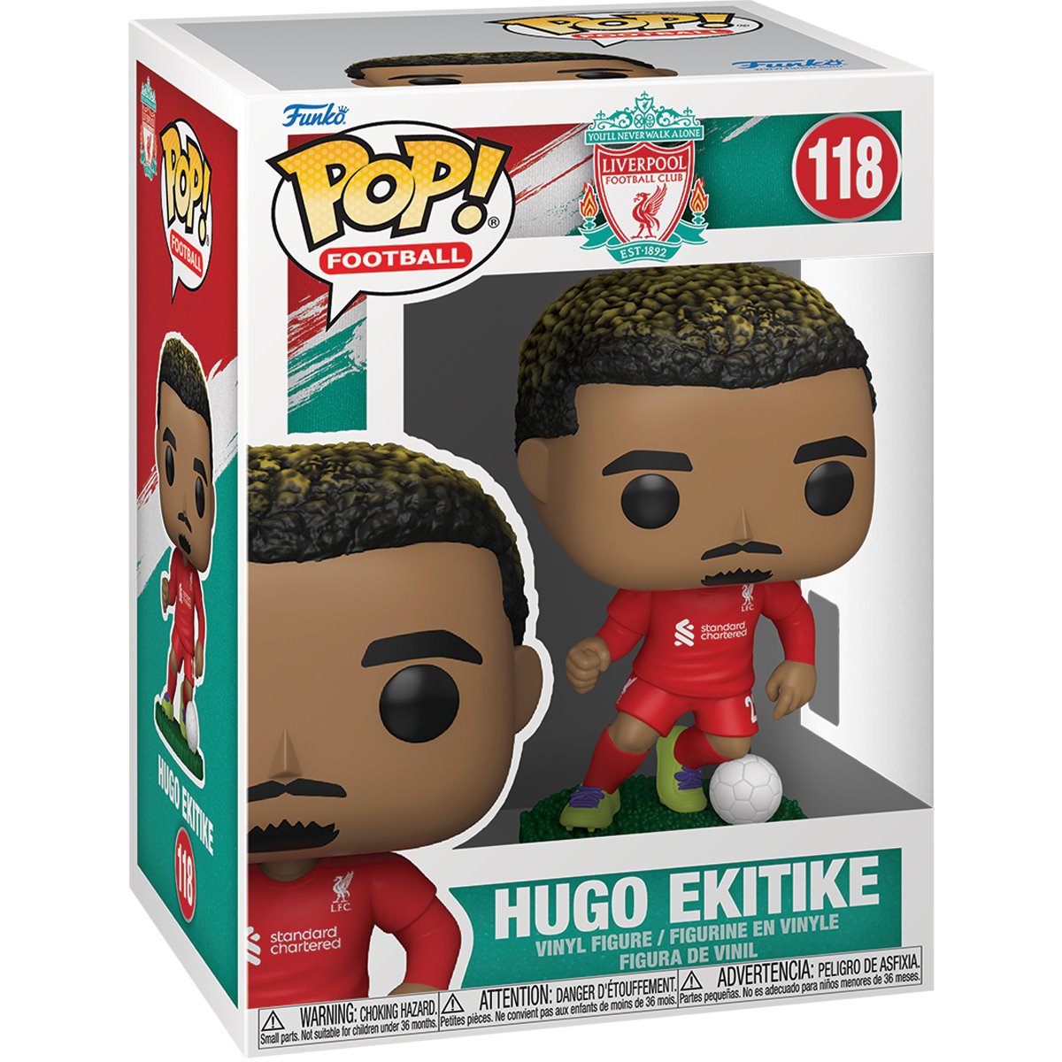 Football Liverpool FC 2027 Ekitike Funko Pop! Vinyl Figure - Image 2