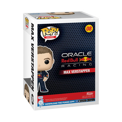 Formula 1 Max Verstappen with Helmet Funko Pop! Vinyl Figure #08 - Image 3