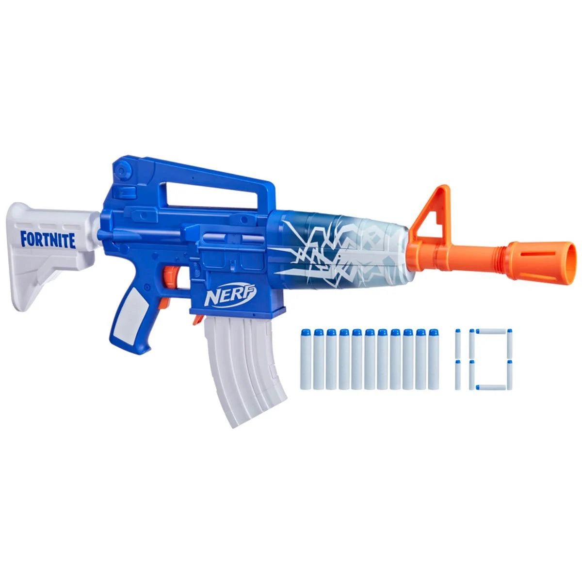 Fortnite Nerf Blue Shock Blaster