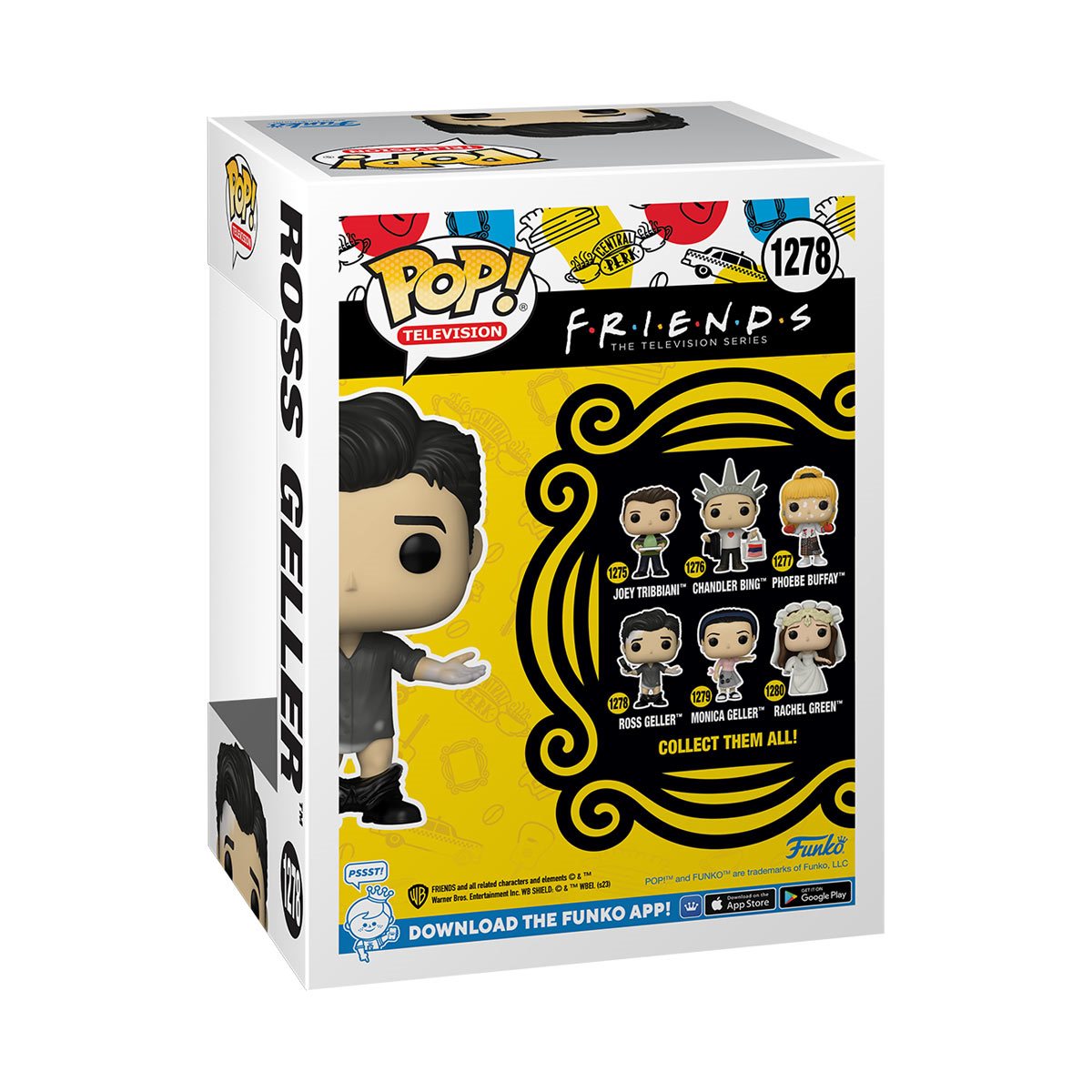 Friends Ross Geller with Leather Pants Funko Pop! Vinyl Figure #1278 - Image 3