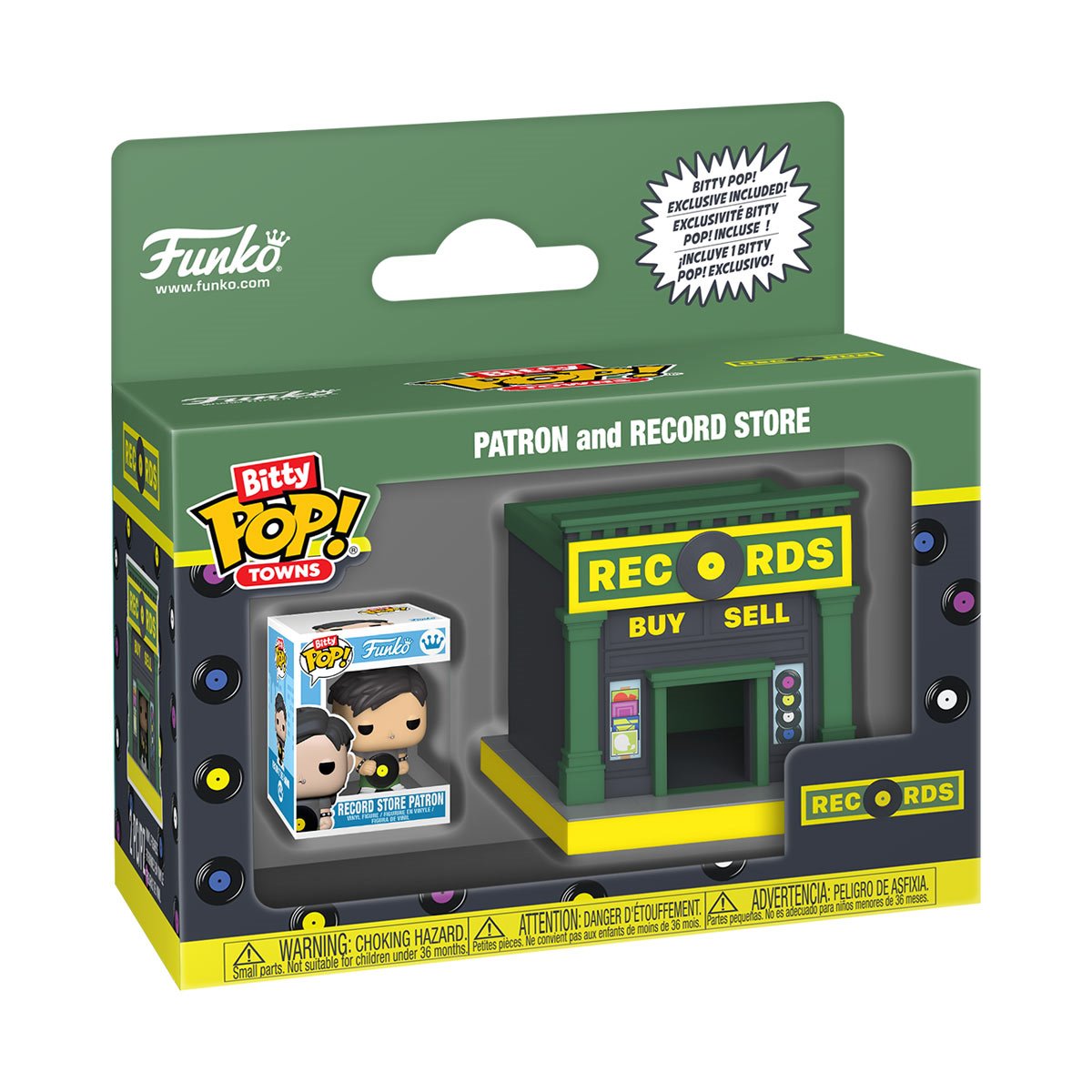 Funko Bitty City Record Store Bitty Pop! Town - Image 4