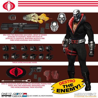 G.I. Joe Destro One:12 Collective Action Figure - Image 2