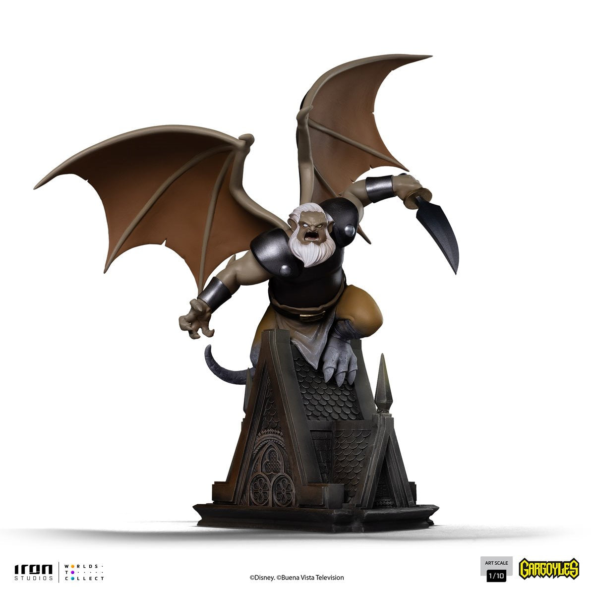 Gargoyles Hudson 1:10 Art Scale Limited Edition Statue - Image 2