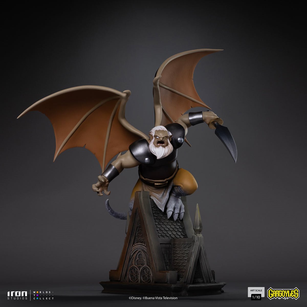 Gargoyles Hudson 1:10 Art Scale Limited Edition Statue - Image 4