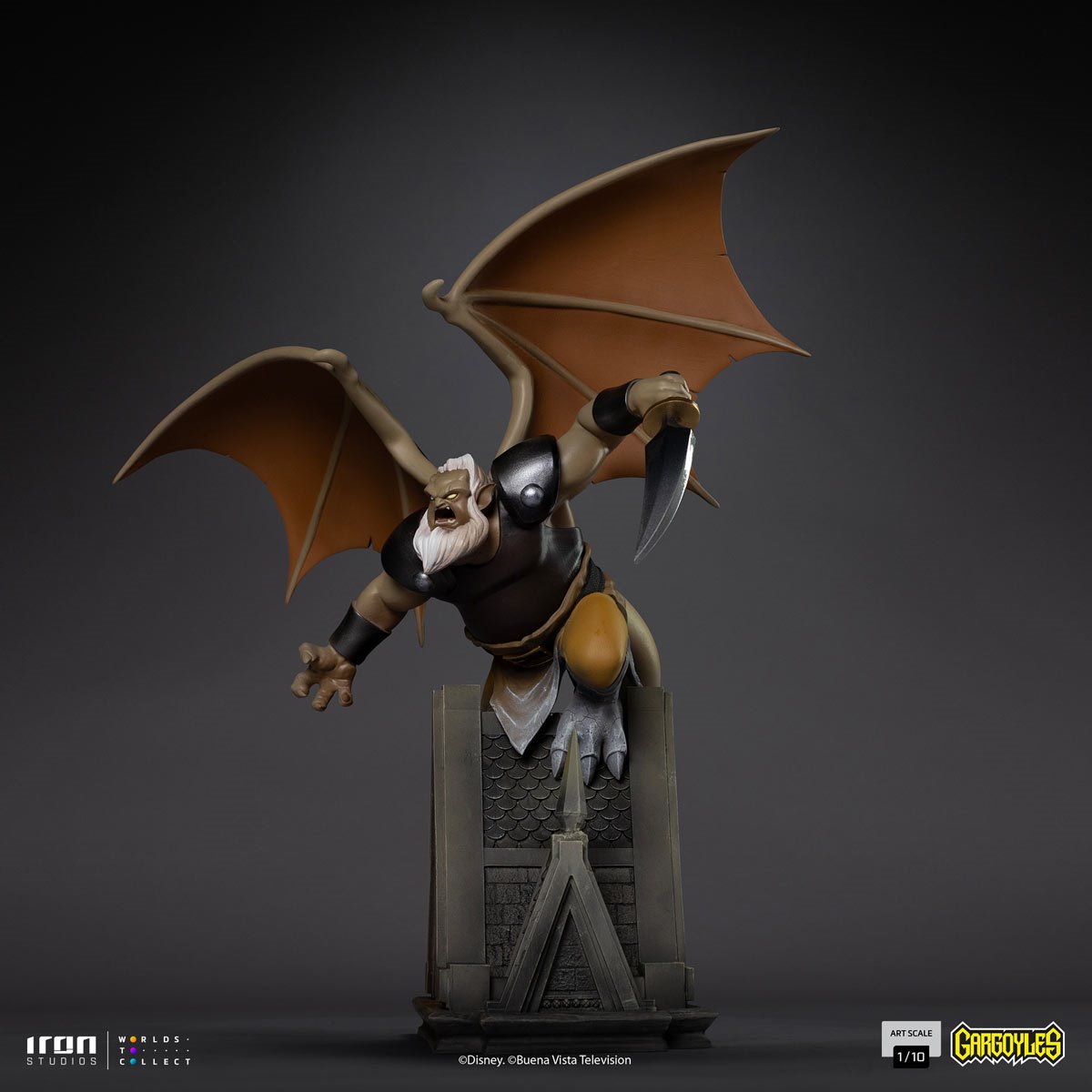 Gargoyles Hudson 1:10 Art Scale Limited Edition Statue - Image 6