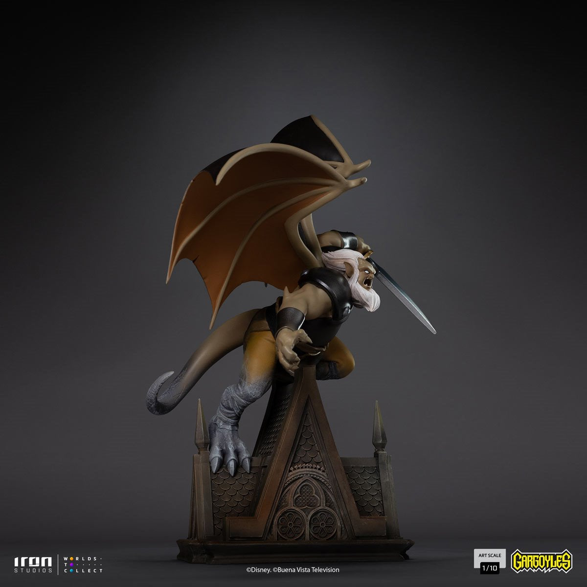 Gargoyles Hudson 1:10 Art Scale Limited Edition Statue - Image 10
