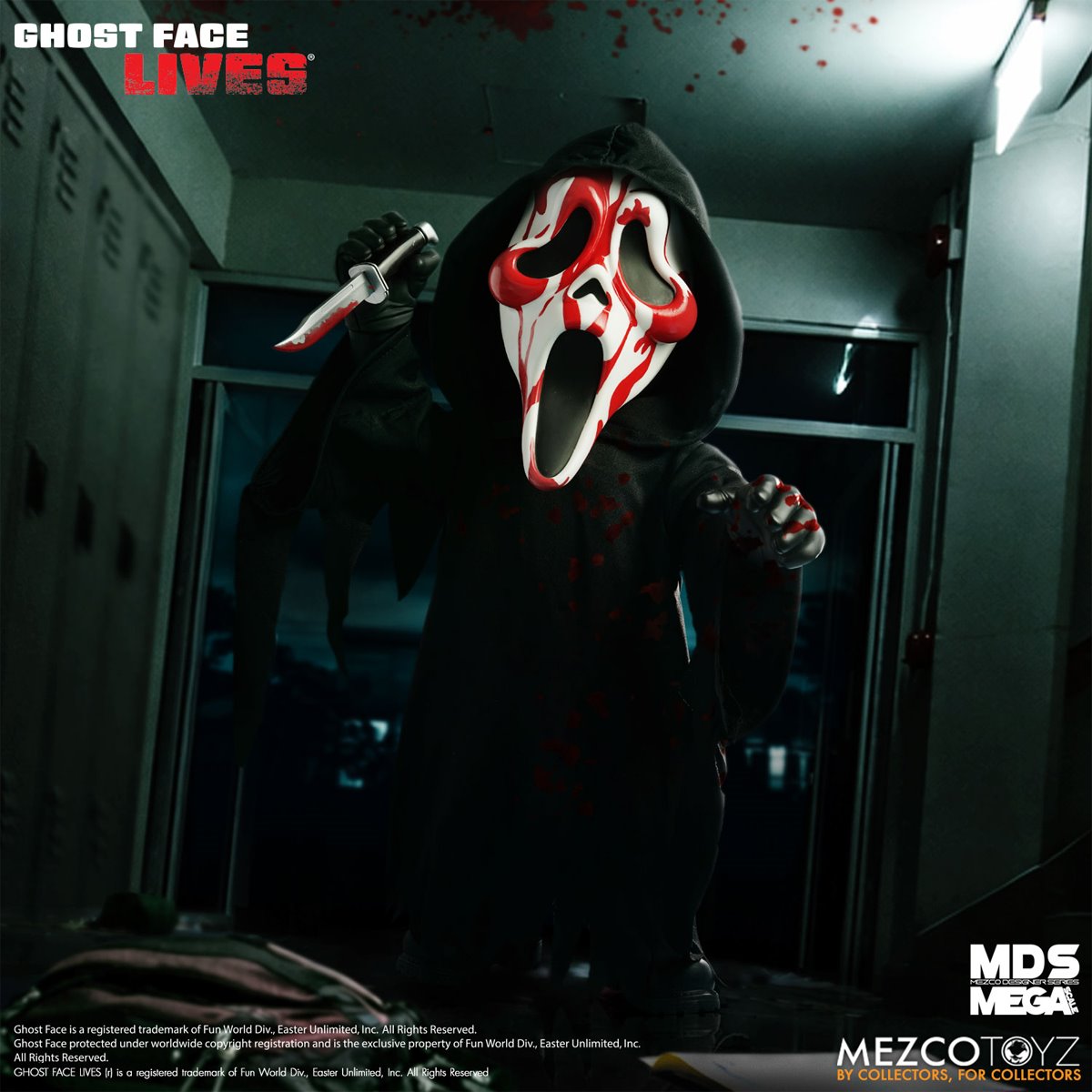 Ghost Face Bloody Version MDS Mega Scale 15-Inch Doll - Image 9
