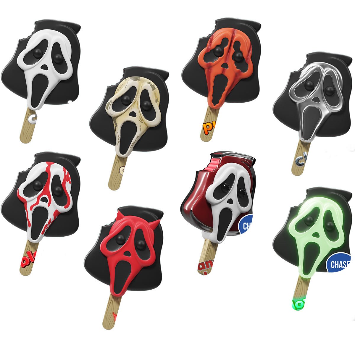 Ghost Face Meltz Blind Box Vinyl Figure Case of 12