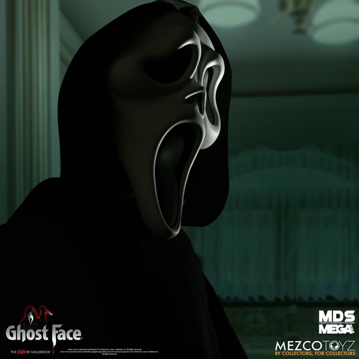 Ghost Face Mezco Designer Series Mega Scale 15-Inch Doll - ReRun - Image 9