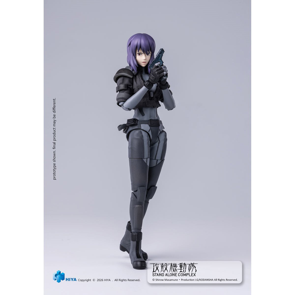 Ghost in the Shell: Stand Alone Complex Motoko Kusanagi Combat Suit Exquisite Super Series 1:12 Scale Action Figure - Image 4