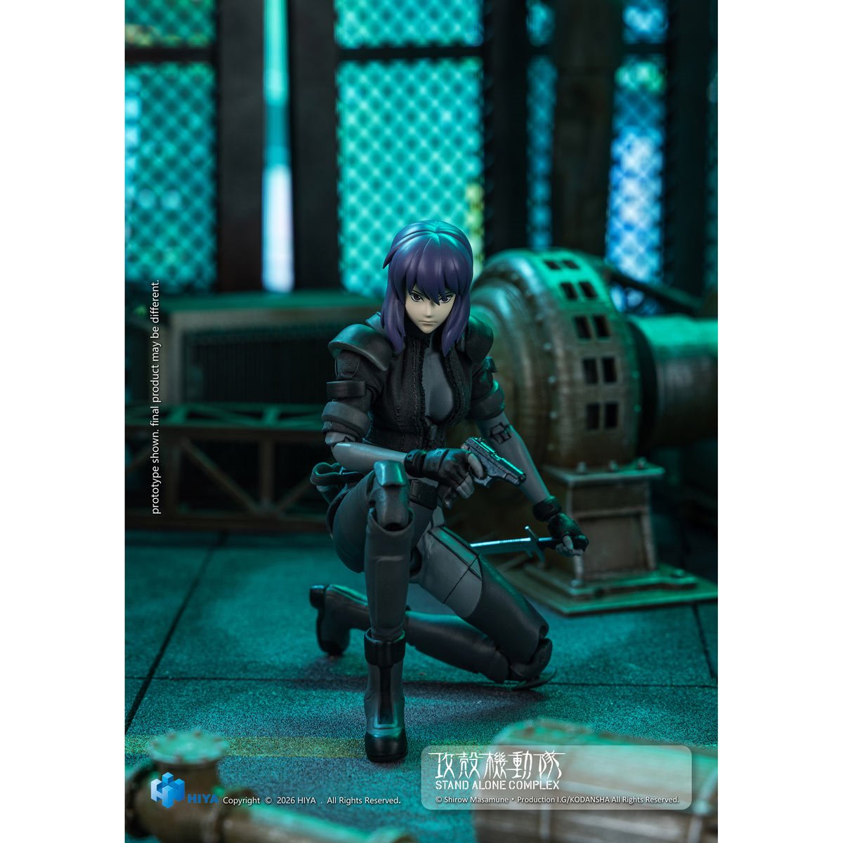 Ghost in the Shell: Stand Alone Complex Motoko Kusanagi Combat Suit Exquisite Super Series 1:12 Scale Action Figure - Image 8