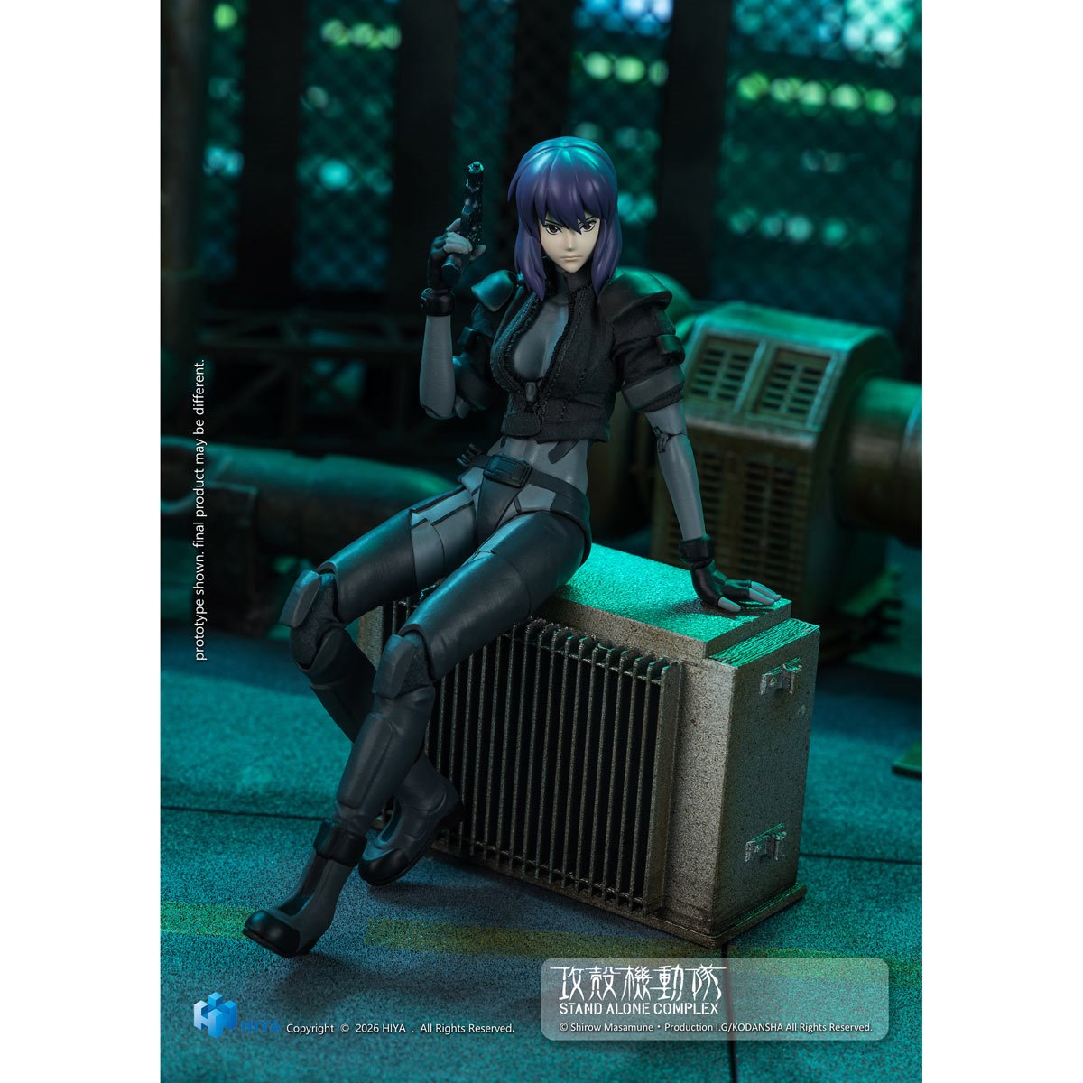 Ghost in the Shell: Stand Alone Complex Motoko Kusanagi Combat Suit Exquisite Super Series 1:12 Scale Action Figure - Image 9