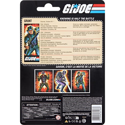 G.I. Joe Classified Series Retro Cardback Robert Grunt Graves 6-Inch Action Figure