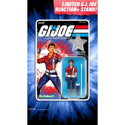G.I. Joe Lady Jaye (America's 250th Anniversary) 3 3/4-Inch ReAction+ Figure