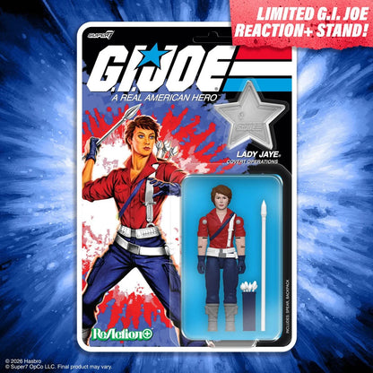 G.I. Joe Lady Jaye (America's 250th Anniversary) 3 3/4-Inch ReAction+ Figure