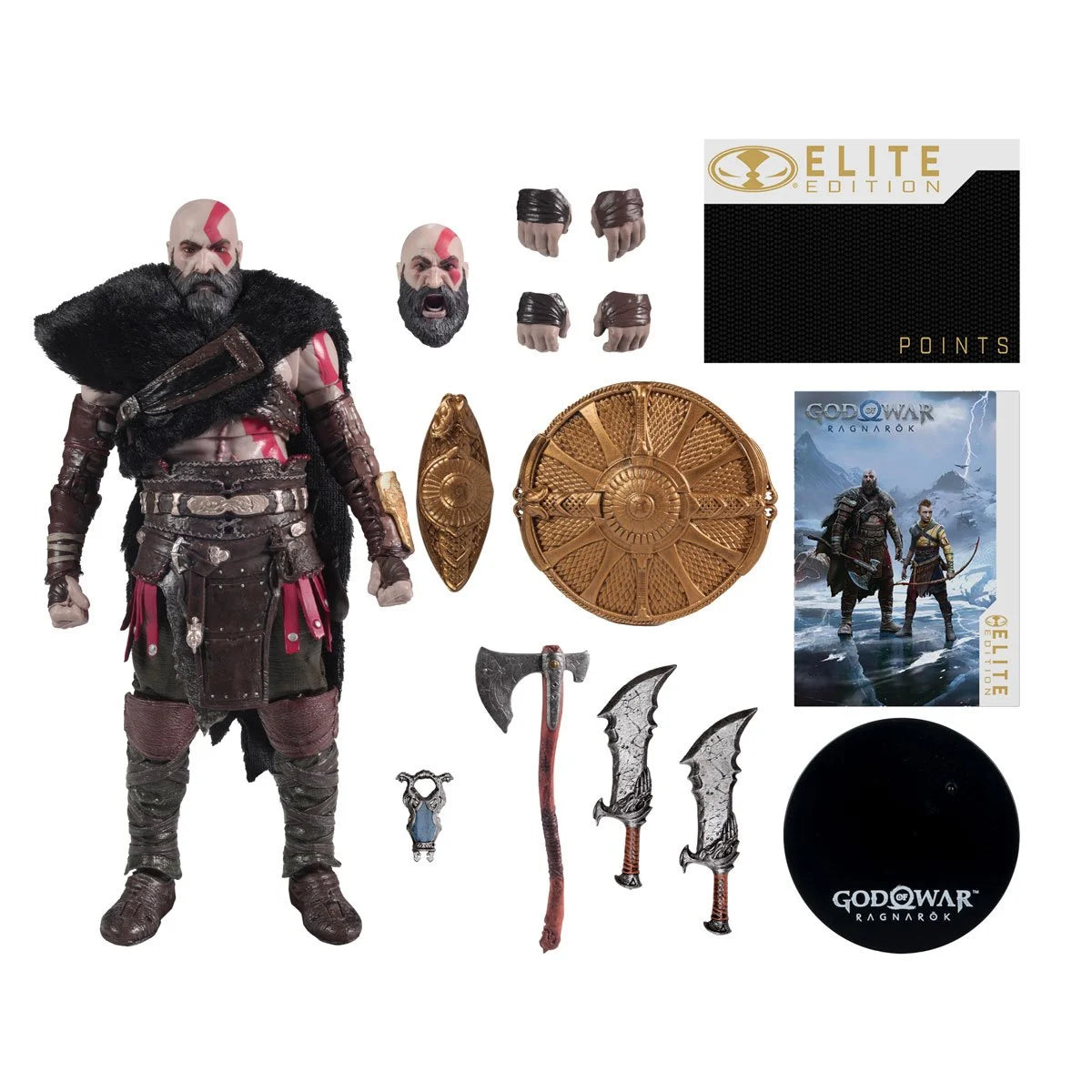 God of War Ragnarok Kratos McFarlane Elite Edition #18 7-Inch Deluxe Action Figure - Image 3