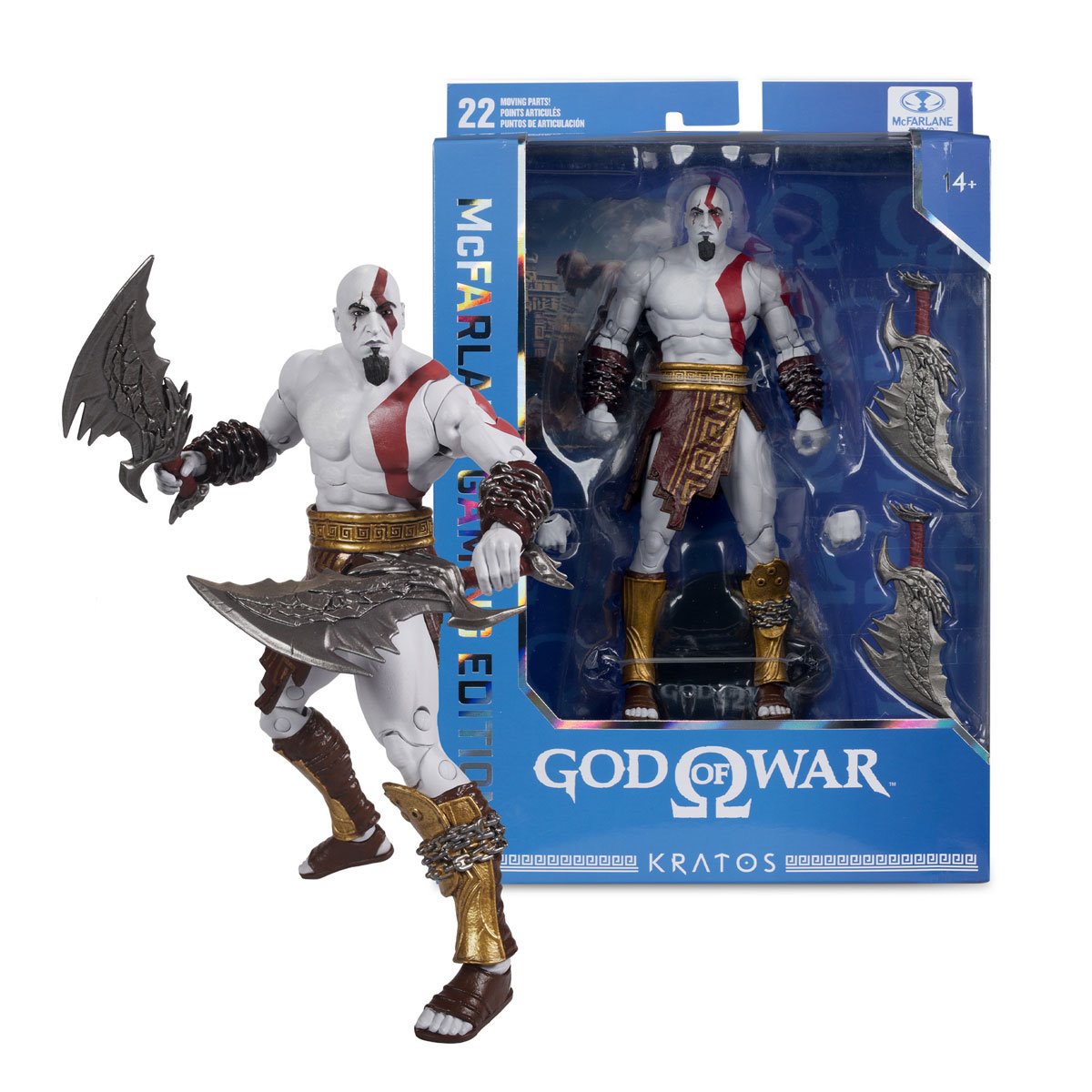 God of War Wave 2 Kratos McFarlane Gaming Edition 7-Inch Scale Action Figure - Image 4