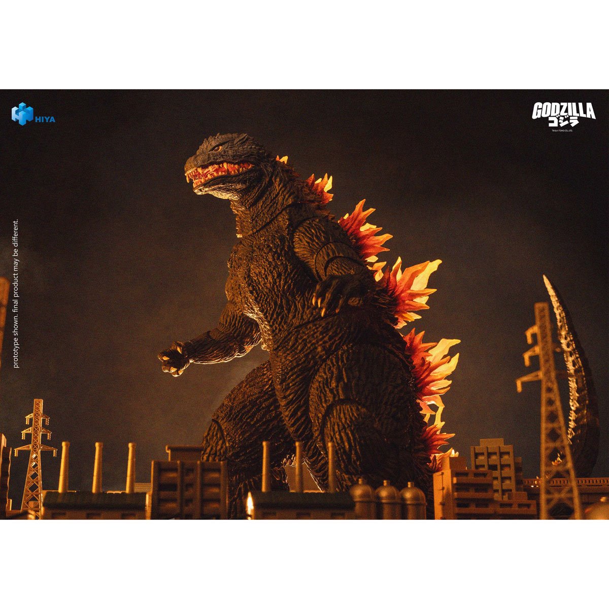 Godzilla 2000: Millennium 1999 Godzilla Heat Ray Exquisite Basic Series Action Figure - Image 7