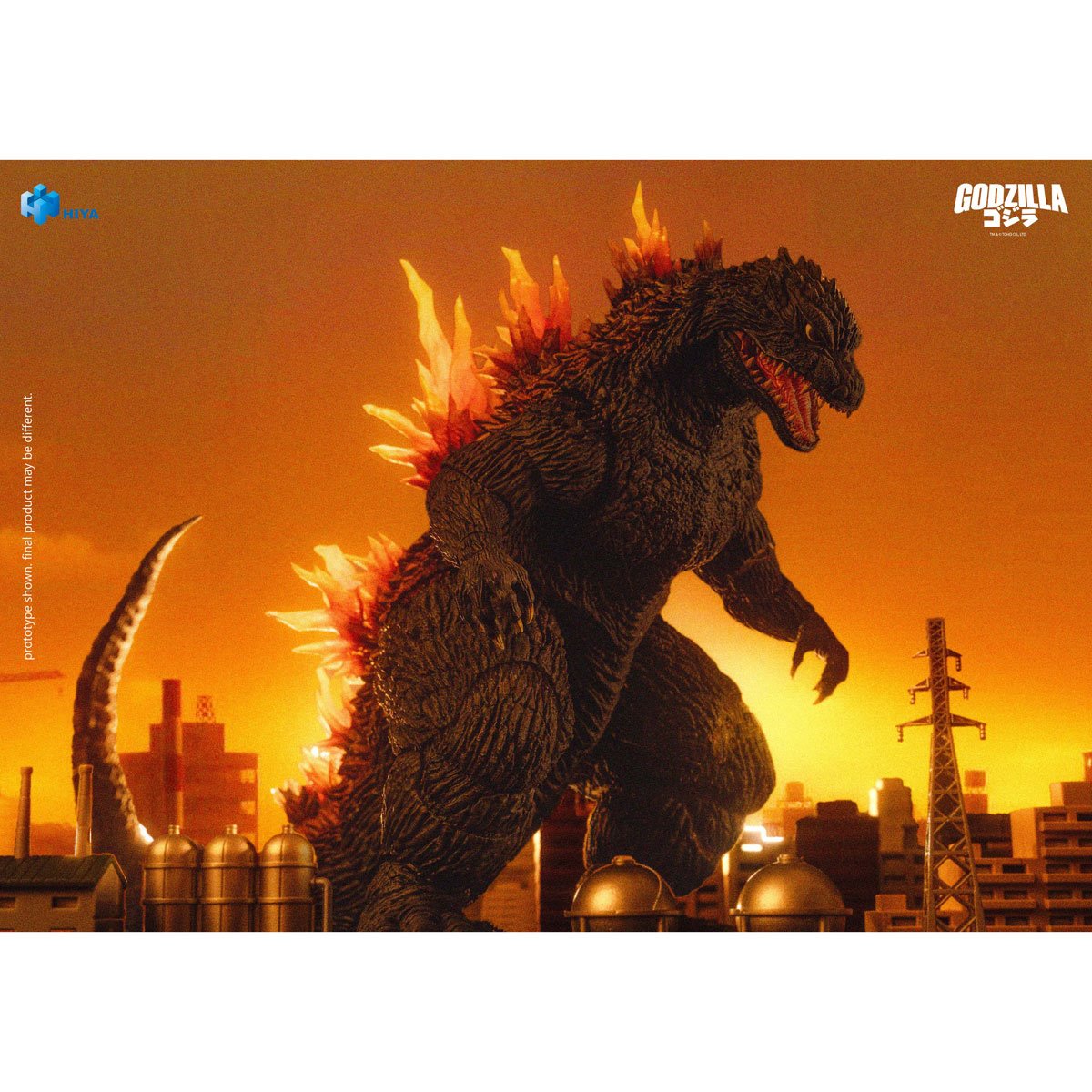 Godzilla 2000: Millennium 1999 Godzilla Heat Ray Exquisite Basic Series Action Figure - Image 9