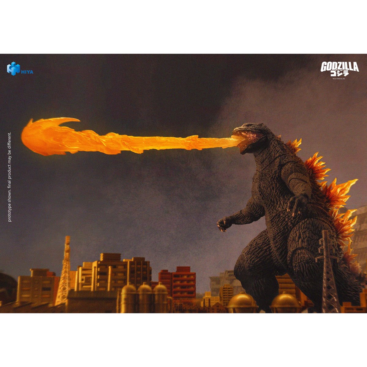 Godzilla 2000: Millennium 1999 Godzilla Heat Ray Exquisite Basic Series Action Figure - Image 10