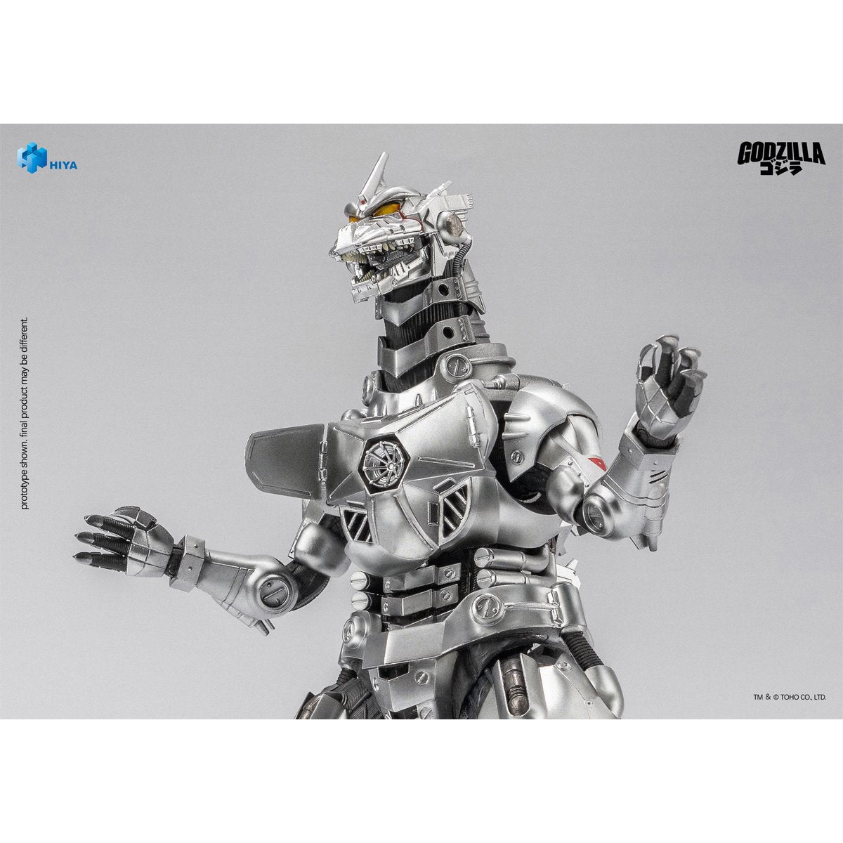 Godzilla Against Mechagodzilla Mechagodzilla MFS-3 Exquisite Basic Series None Scale 7 3/4-Inch Action Figure - Image 5