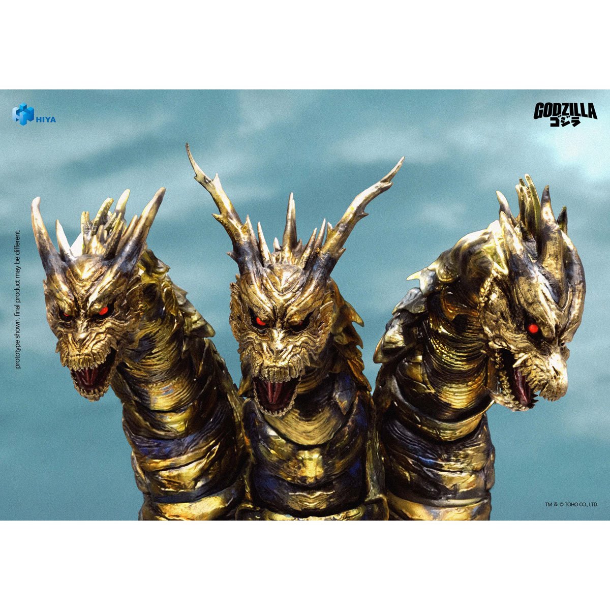 Godzilla: Final Wars 2004 Keizer Ghidorah Exquisite Basic Series None Scale 14-Inch Action Figure - Image 7