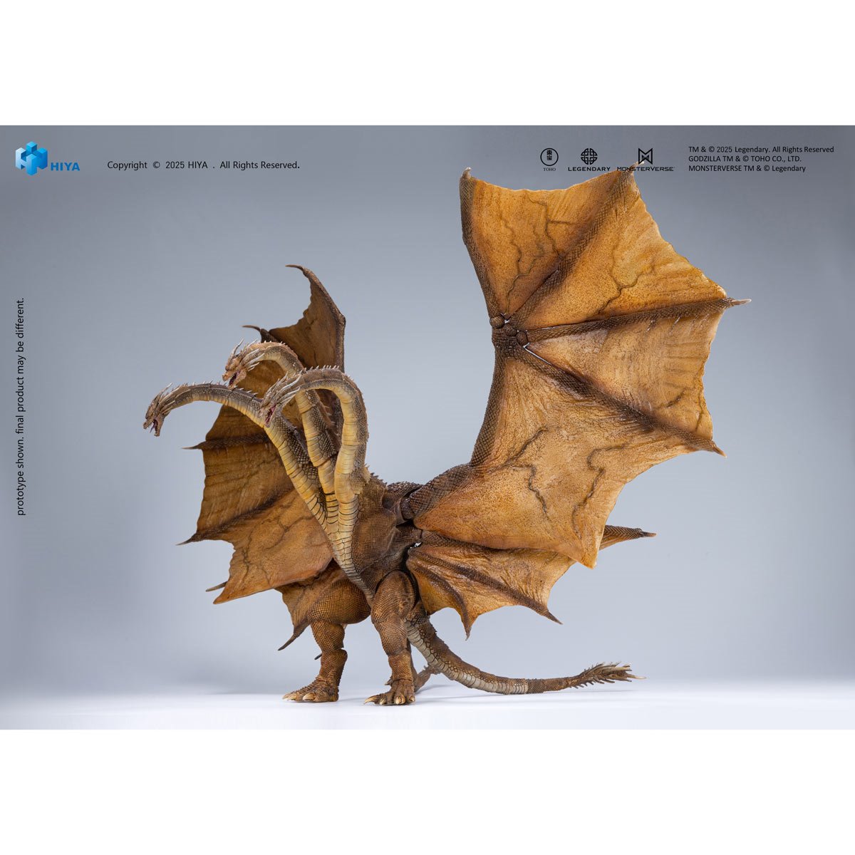 Godzilla: King of the Monsters King Ghidorah 2.0 Exquisite Basic Series Action Figure - Image 3