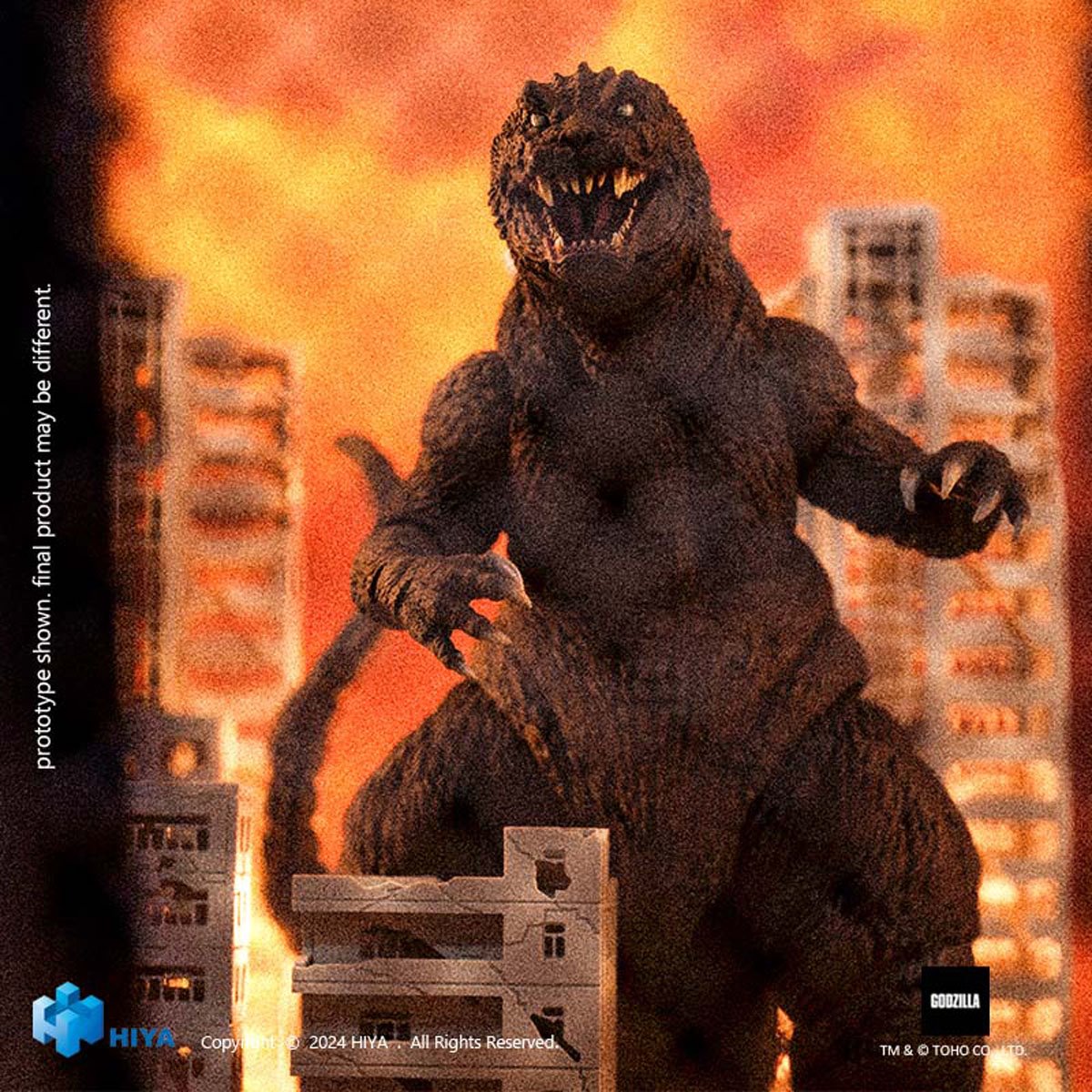 Godzilla, Mothra and King Ghidorah: Giant Monsters All-Out Attack 2001 Godzilla Exquisite Basic Series Action Figure - Image 6