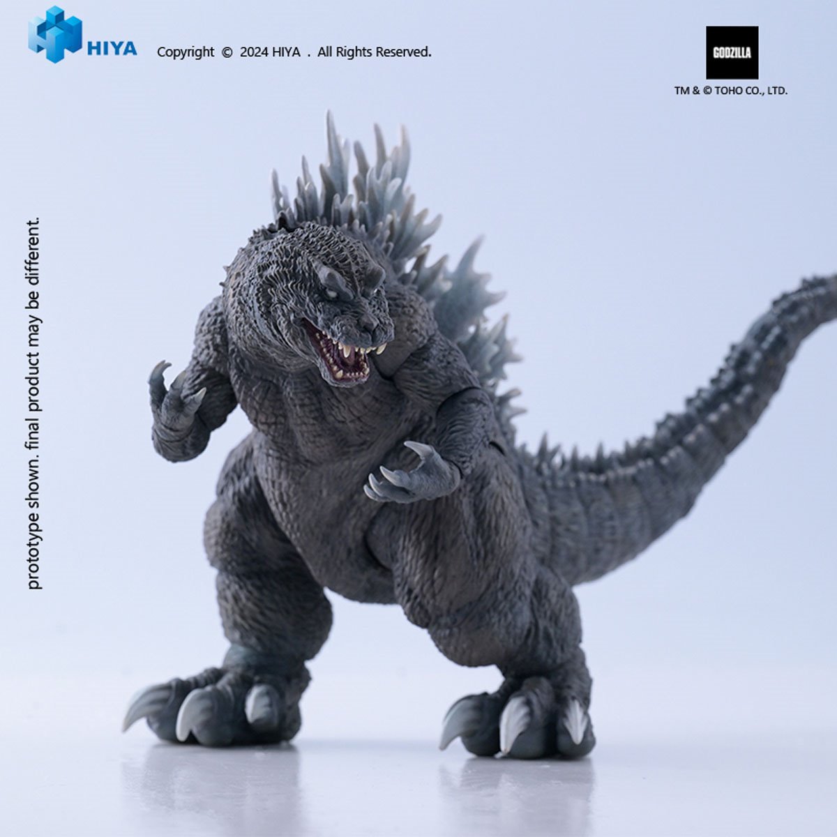 Godzilla, Mothra and King Ghidorah: Giant Monsters All-Out Attack 2001 Godzilla Exquisite Basic Series Action Figure - Image 8