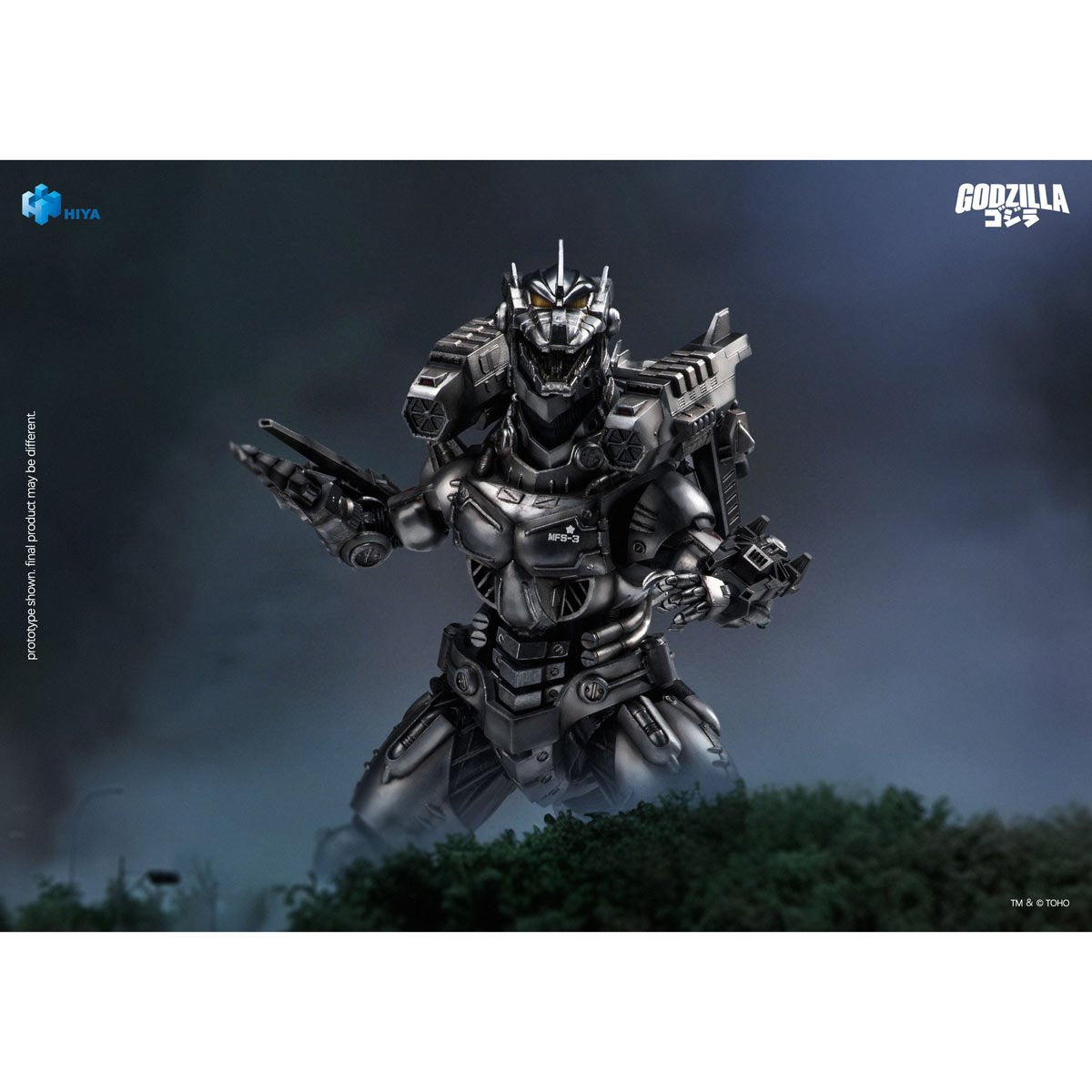 Godzilla Tokyo S.O.S. 2003 Mechagodzilla Heavy Arms High Mobility Version Exquisite Basic Series None Scale Figure - Image 7