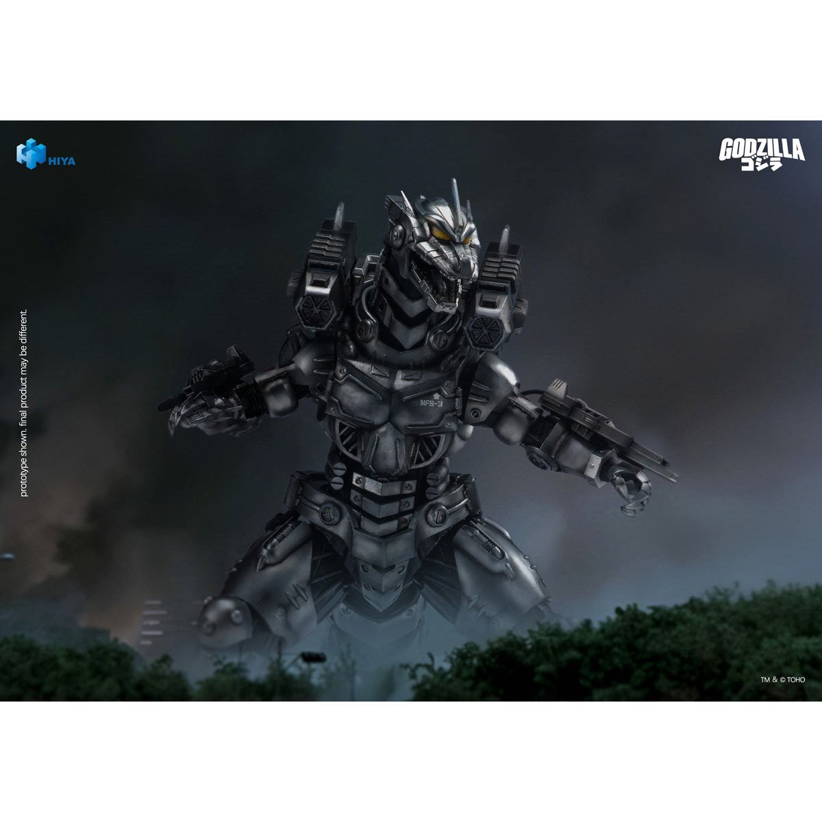 Godzilla Tokyo S.O.S. 2003 Mechagodzilla Heavy Arms High Mobility Version Exquisite Basic Series None Scale Figure - Image 9