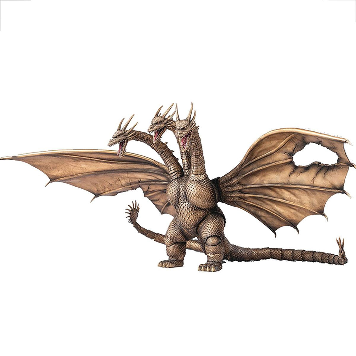 Godzilla vs. King Ghidorah 1991 King Ghidorah Battle Damaged Exquisite Basic Series Action Figure - Image 2