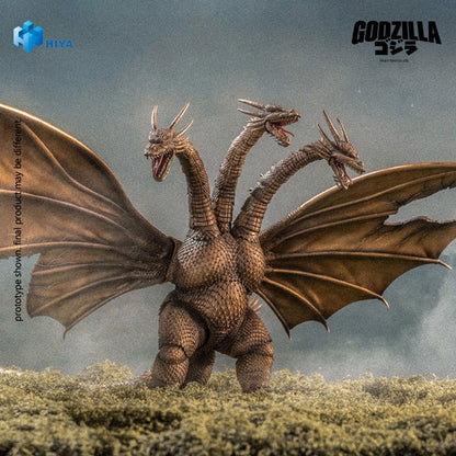 Godzilla vs. King Ghidorah 1991 King Ghidorah Battle Damaged Exquisite Basic Series Action Figure - Image 3