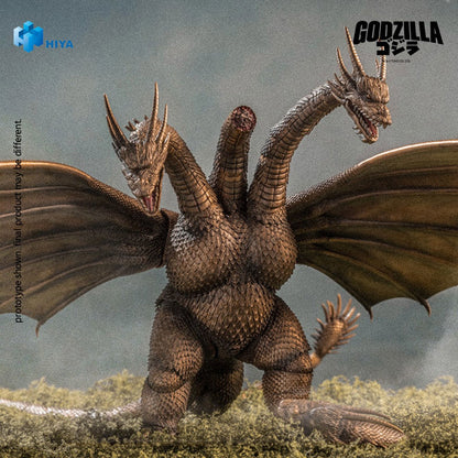 Godzilla vs. King Ghidorah 1991 King Ghidorah Battle Damaged Exquisite Basic Series Action Figure - Image 4